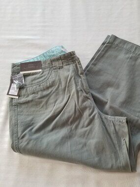 Merona Green Denim Capris 20W NWTags